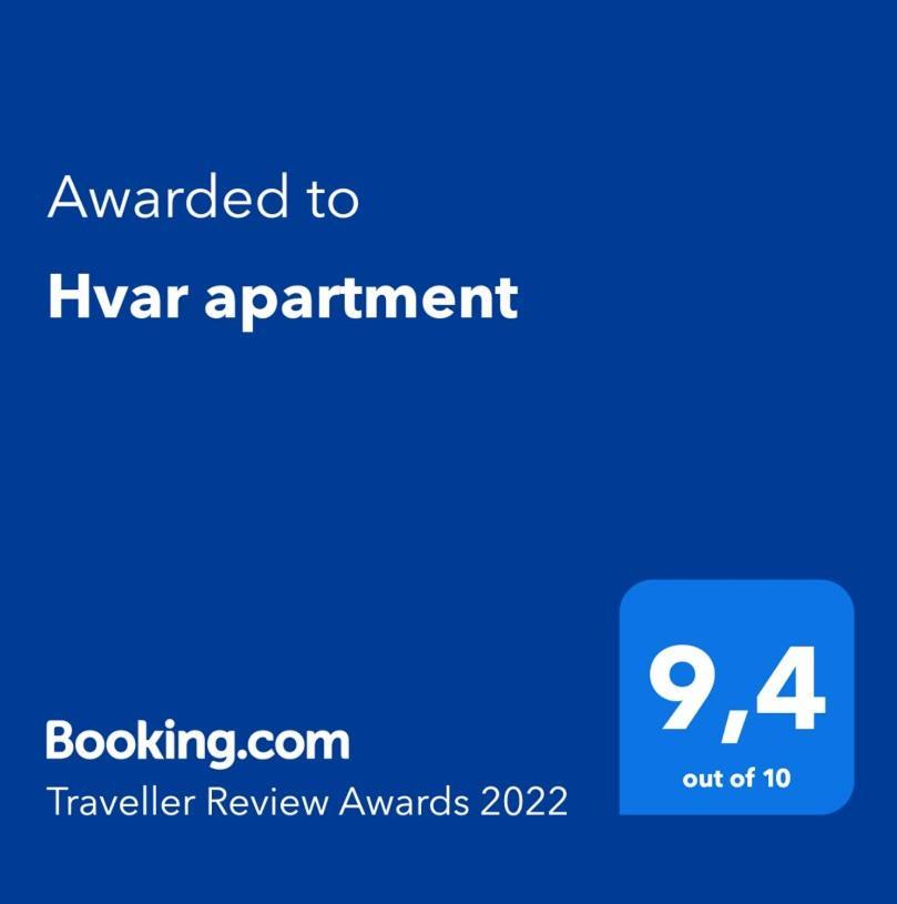 Hvar Apartment 4 Hvar Town Exterior foto